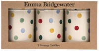 Emma Bridgewater Polka Dot Print Set of 3 Tin Caddies